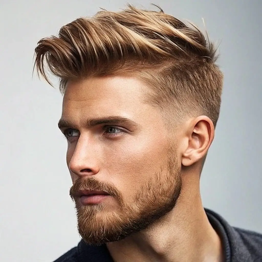 11. Goatee Mid Drop Fade 1