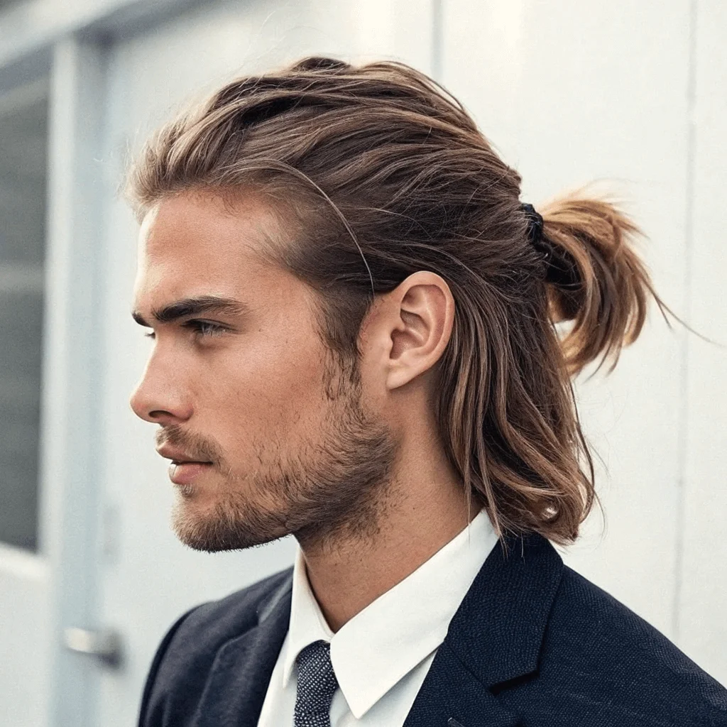 Half Up Tie