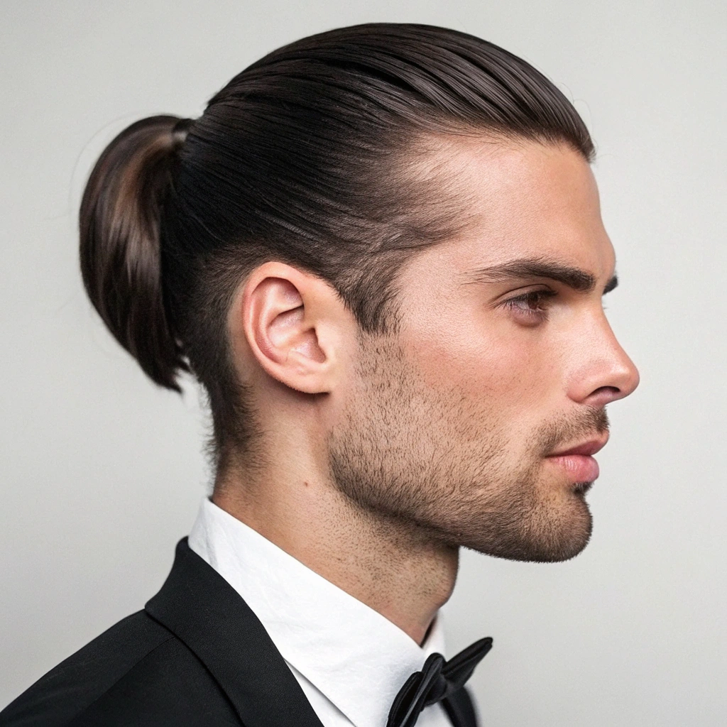 Sleek Low Ponytail