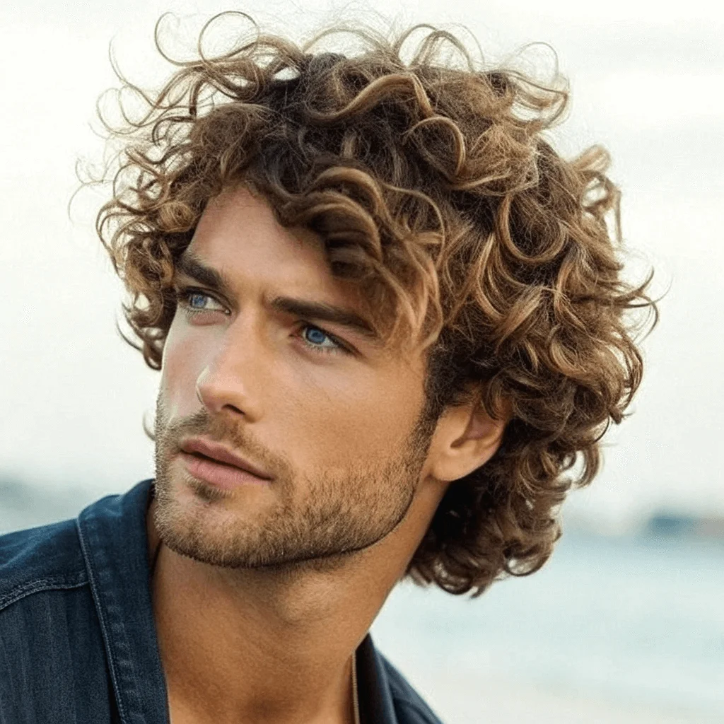 Messy Curly Top